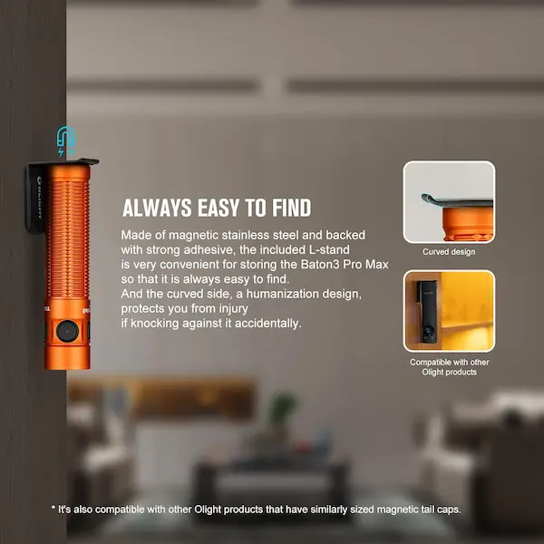 Olight Baton 3 Pro Max: linterna EDC de 2.500 lm con 60 días de autonomía