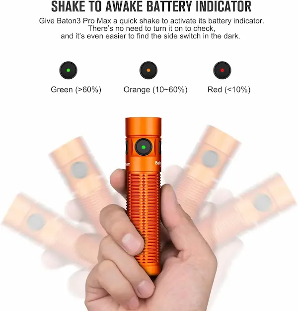 Olight Baton 3 Pro Max: linterna EDC de 2.500 lm con 60 días de autonomía