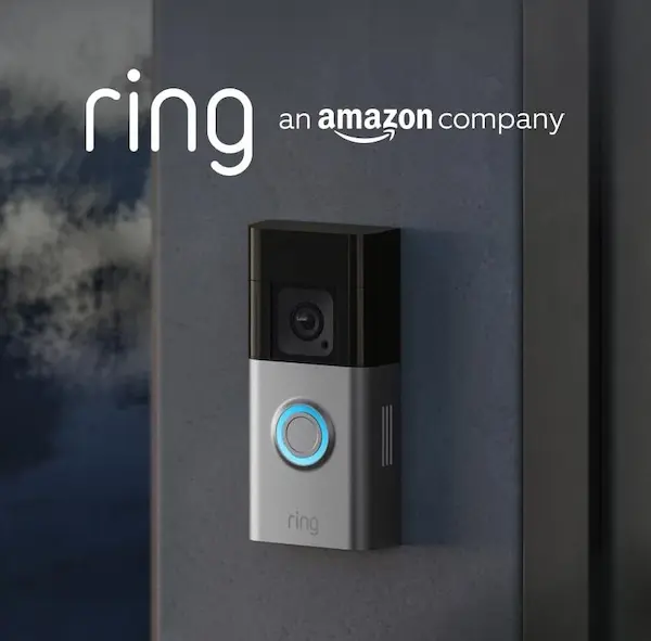 Video portero inteligente Ring Doorbell Pro con batería: vídeo 1536p, detección 3D y alertas de paquetes. Seguridad premium sin cables.